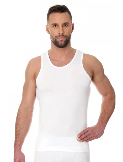 Pánsky nátelník 00540 white - BRUBECK Pánsky nátelník 00540 white - BRUBECK