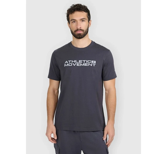 Pánske tričko s potlačou 4F 4FRAW25TTSHM3384-22S