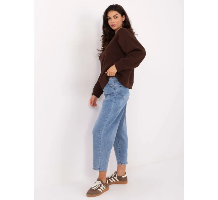 Mikina MJ BL H2525.66 tmavohnedá Mikina MJ BL H2525.66 tmavohnedá