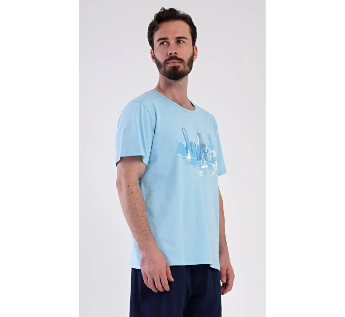 Pánské pyžamo šortky model 21293268 - Vienetta MAN Pánské pyžamo šortky model 21293268 - Vienetta MAN