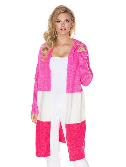 Sveter na zapínanie model 135306 PeeKaBoo