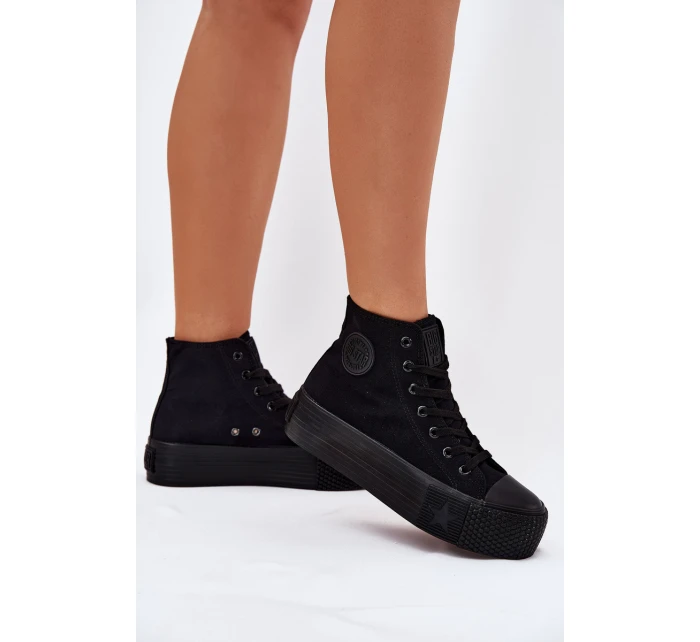 Dámské Tenisky Na Platformě Big Star model 21695240 Černé - Big Star Shoes