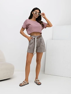 Szorty IT SN model 22144217 ciemny bezowy - FPrice