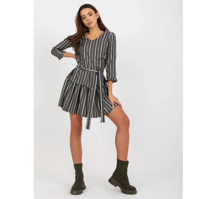 Dámske šaty LK SK 507973 tmavo šedá Dámske šaty LK SK 507973 tmavo šedá