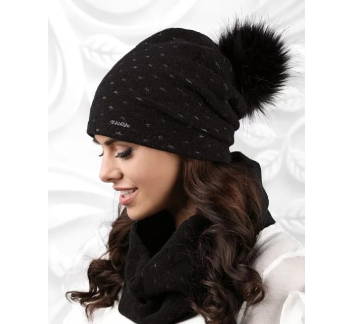 Dámska šatka 01 čierna - Kamea