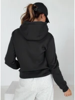 Dámska mikina BASIC čierna BY0158 Dámska mikina BASIC čierna BY0158