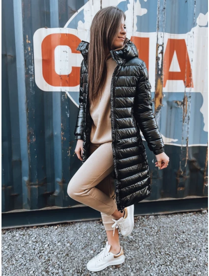 Dámska prešívaná zimná bunda LESSI black FashionStreet TY3353