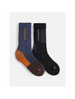 Ponožky Peak Performance Hiking 2 Pack černé
