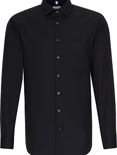 Seidensticker Shirt Regular LSL Košeľa s dlhým rukávom 78.3000 čierna
