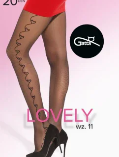Gatta Lovely 11 20 DEN farba:nero