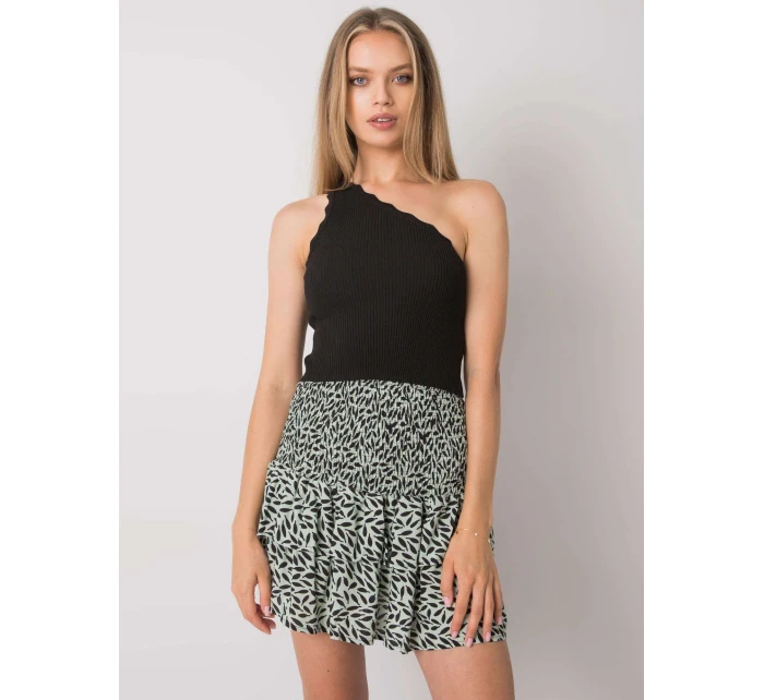 Sukně RO SD  černá a zelená model 15734119 - FPrice