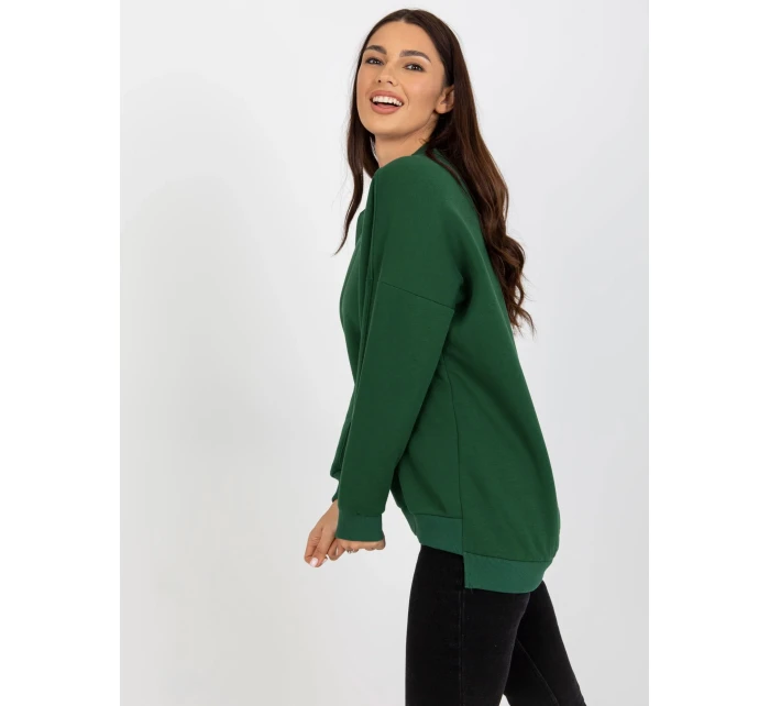 Mikina RV BL 8261.51 tmavo zelená