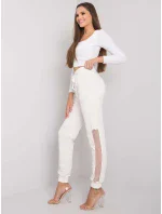 Tepláky RV DR model 16719997 ecru - FPrice