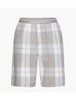 Pánske kraťasy na spanie NM2179E 1MQ - šedá / biela - Calvin Klein Pánske kraťasy na spanie NM2179E 1MQ - šedá / biela - Calvin Klein