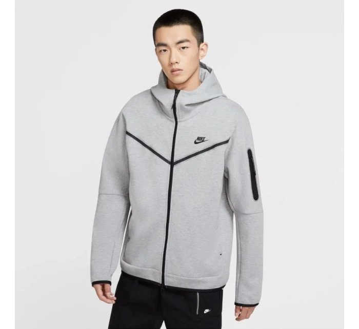 Pánska mikina CU4489-063 Light grey melange - Nike Pánska mikina CU4489-063 Light grey melange - Nike
