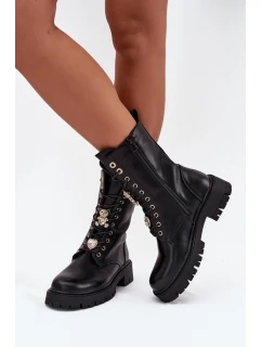 Šnurovanie vyšší model 217721 Krok vo veľkom štýle