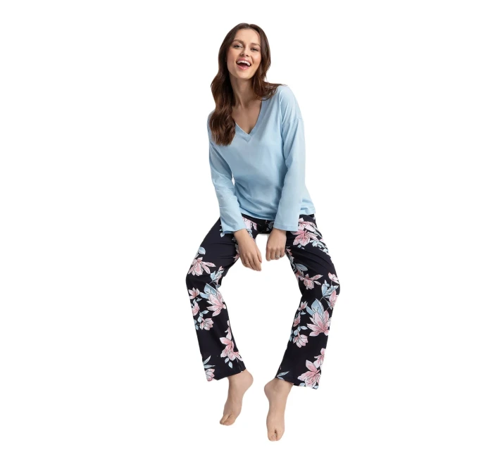 Dámske pyžamo 614 extra plus - Luna