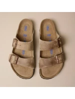 Arizona Soft  Leather Brown úzké žabky pro model 21203658 - Birkenstock