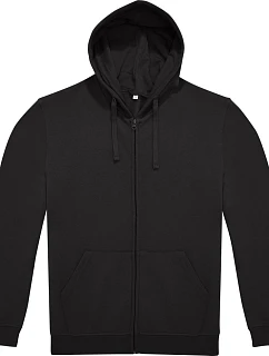B&C Zip Hood Unisex mikina s kapucí black model 22444976
