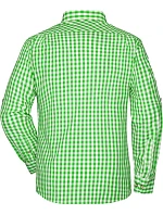 JN 638 Popelínová kostkovaná košile styl green/white model 22487420 - Daiber JN 638 Popelínová kostkovaná košile styl green/white model 22487420 - Daiber