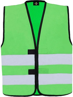 KW – Dětská bezpečnostní vesta neon green model 22502593 - Korntex