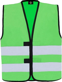 KW – Dětská bezpečnostní vesta neon green model 22502593 - Korntex