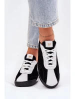 Dámské Kožené Sportovní Boty model 21690049 Černé - Laura Messi