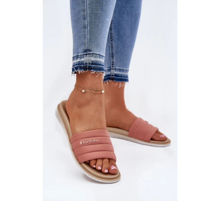 Klapki Damskie Inblu SF000003 Różowe Klapki Damskie Inblu SF000003 Różowe