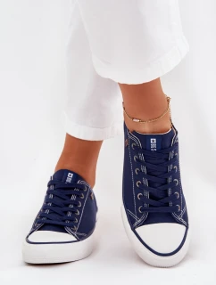 Trampki Damskie Niskie Big Star DD274A235 Granatowe