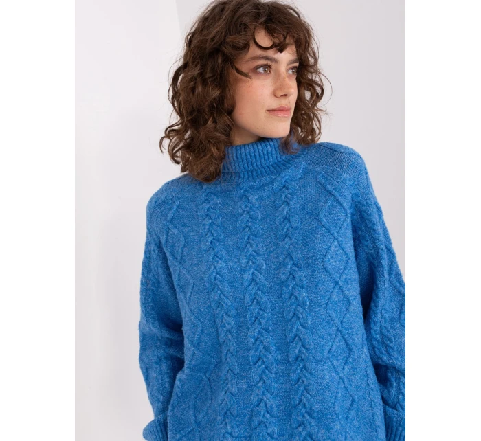 Sweter AT SW  niebieski model 19011768 - FPrice