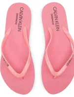 Dámske žabky KW0KW00397 ružová - Calvin Klein