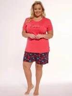 Dámské pyžamo model 19529980 With Love růžové - Cornette