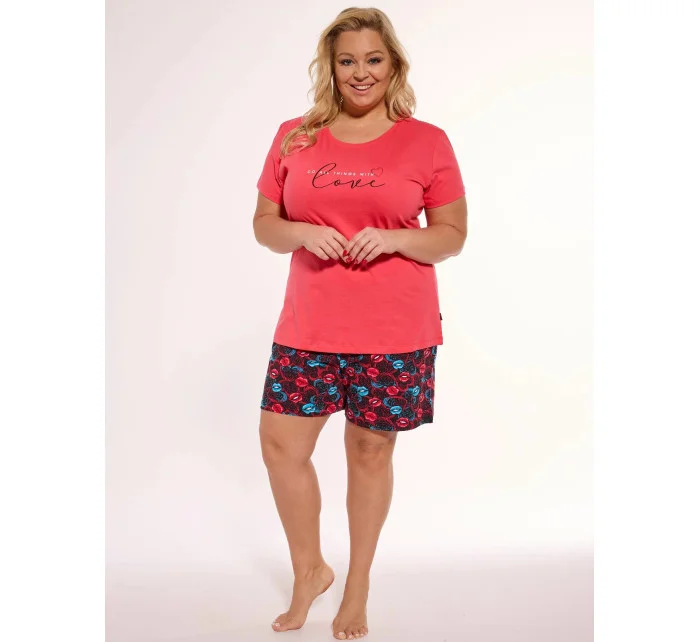 Dámské pyžamo model 19529980 With Love růžové - Cornette