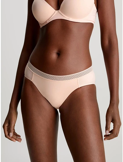 Dámské kalhotky BIKINI broskvové model 19650884 - Calvin Klein Dámské kalhotky BIKINI broskvové model 19650884 - Calvin Klein