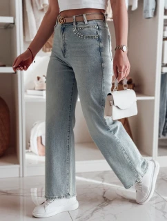 Dámske džínsové nohavice MODNEVIS modré FashionStreet UY2498