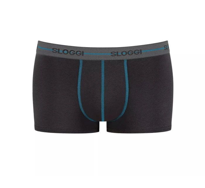 Pánske boxerky Štart Hipster C2P box - BROWN - LIGHT COMBINATION - šedá - čierna M003 - SLOGGI Pánske boxerky Štart Hipster C2P box - BROWN - LIGHT COMBINATION - šedá - čierna M003 - SLOGGI