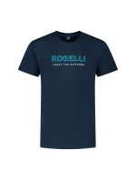 tshirt model 21843027 LOGO granatowy L - Rogelli