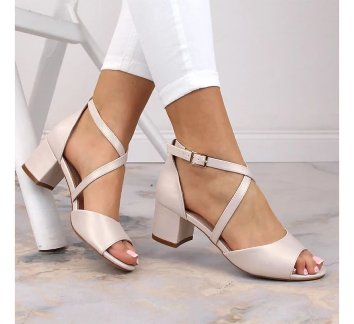 Sandále na podpätku Sergio Leone W SK367C