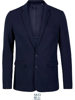 NEOBLU Marcel Men Pánsky piké sako 24.3169 tmavomodré