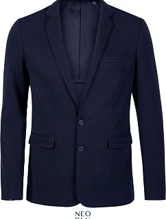NEOBLU Marcel Men Pánsky piké sako 24.3169 tmavomodré