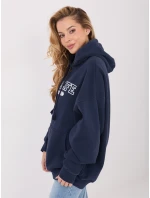 WT BL mikina A1066.53 tmavomodrá