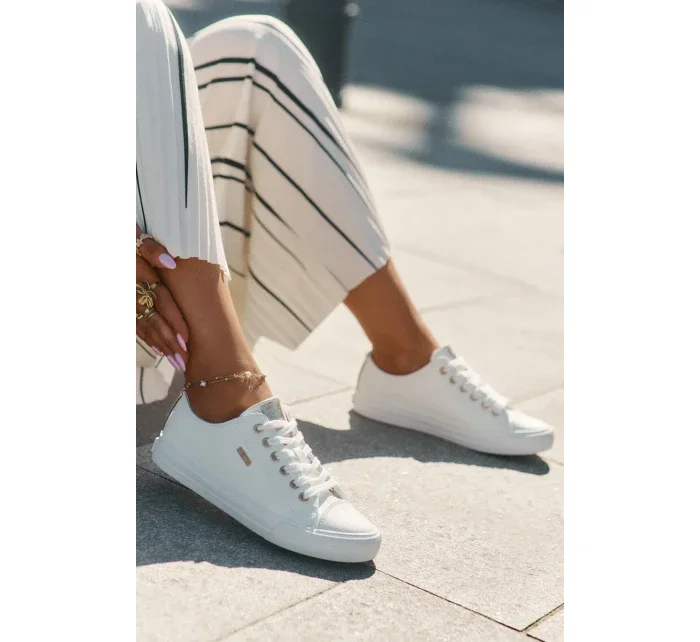 Dámské tenisky z ECO kůže Big Star – bílé