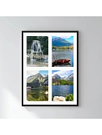 Personalizovaný magický fotoobraz v rámu - 30x40 - koláž fotografií Personalizovaný magický fotoobraz v rámu - 30x40 - koláž fotografií