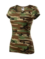 Camo Pure Tričko maskáčová hnedá