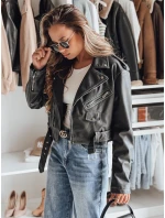 dámská kožená bunda ramones black Dstreet model 21973155 - FashionStreet