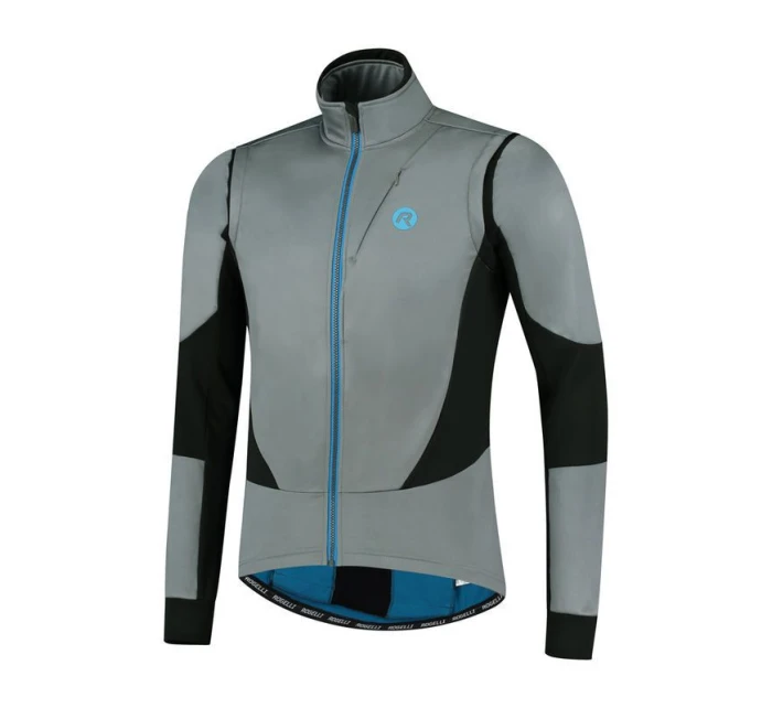 Zimná bunda Rogelli BRAVE sivomodrá XL