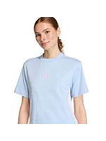 Dámské tričko Essentials 3Stripes Cotton blue model 22131925 - ADIDAS