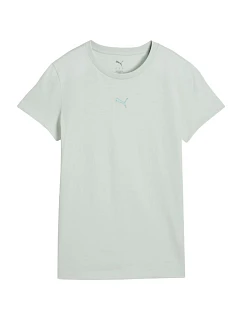 Dámske tričko Puma Ess Centered Cat Logo Tee, mätová farba, 692916 29