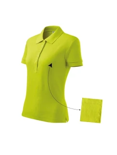 Polokošeľa Malfini Cotton W MLI-21362 limetkovo zelená