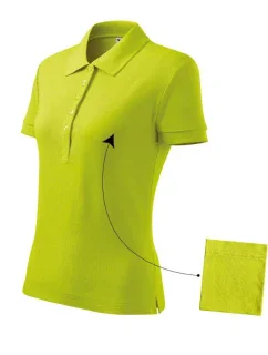 Polokošile Cotton W model 18726974 limetkově zelená - Malfini